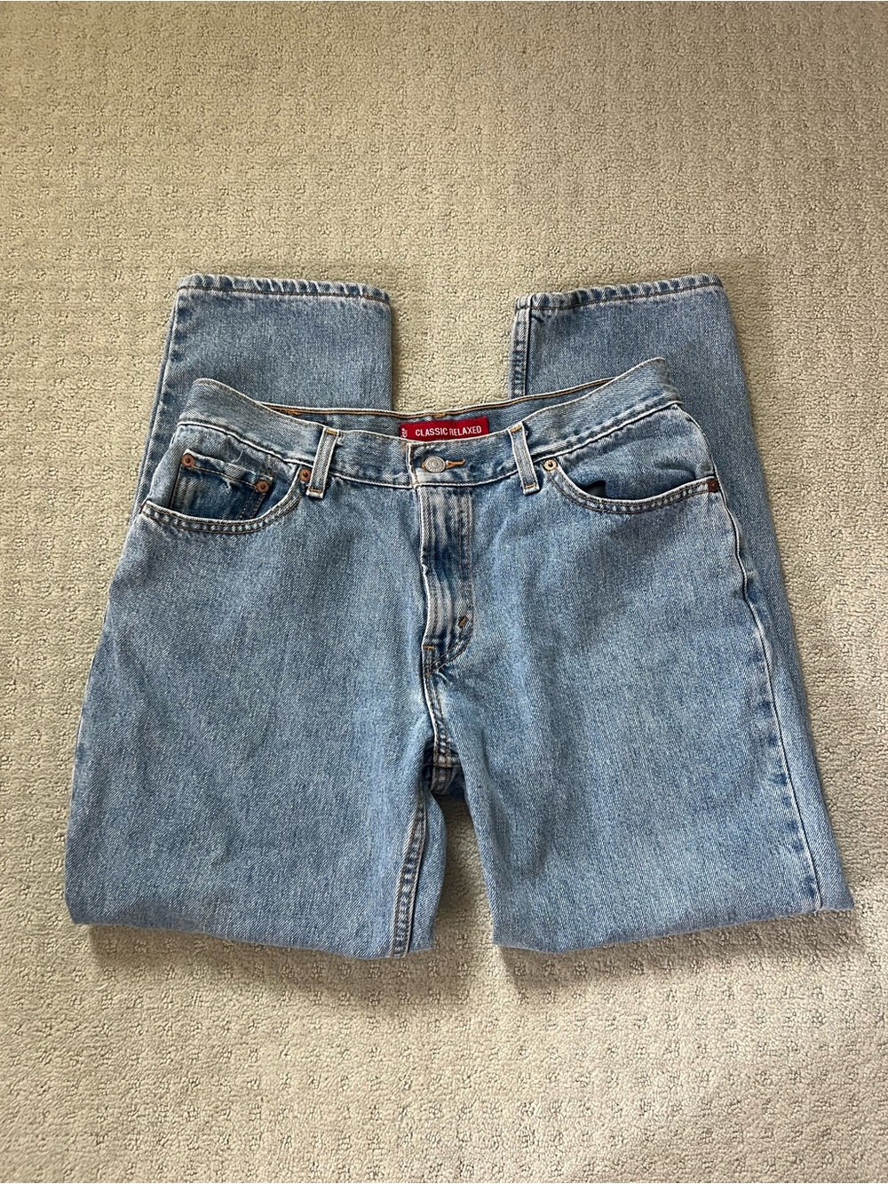 Levi's Relaxed Fit Light Blue Women's Jeans